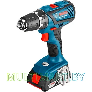 Дрель-шуруповерт Bosch GSR 18-2-LI Plus Professional 0615990H27 (с 2-мя АКБ, кейс)